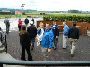3. Ken P. in winners circle USO Purse