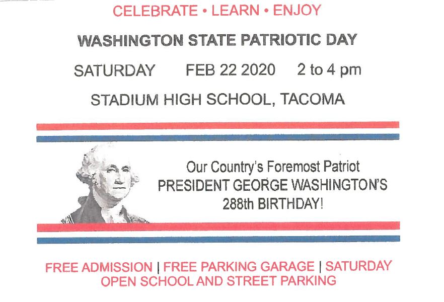2020 WA State Patriots Day Flyer Image