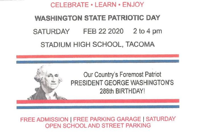 2020 WA State Patriots Day Flyer Image